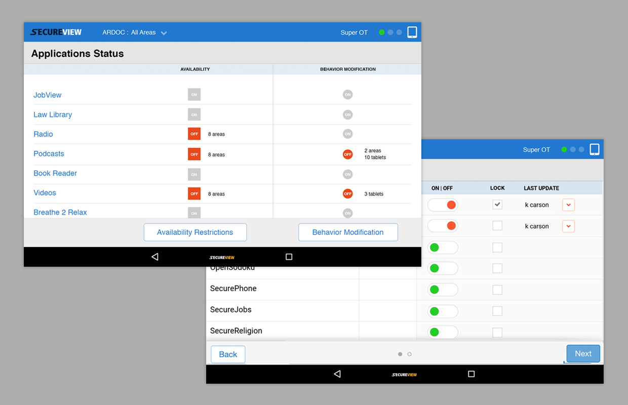 SecureView Tablet the Securus Tablet – Securus Technologies